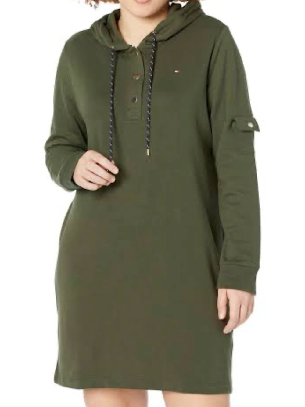 Tommy Hilfiger sweater army green dress